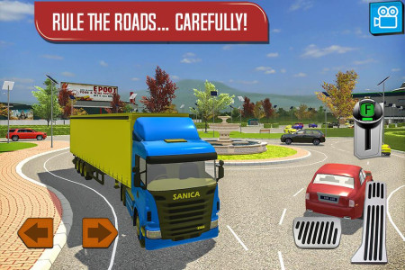 اسکرین شات 4 بازی Delivery Truck Driver Sim