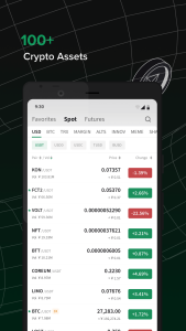 اسکرین شات 3 برنامه Poloniex Crypto Exchange