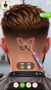 اسکرین شات 2 بازی Hair Cutting: Barber Shop Game