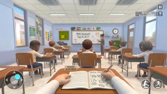 اسکرین شات 2 بازی High School Games: School Life