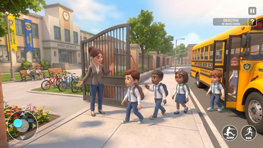 اسکرین شات 3 بازی High School Games: School Life