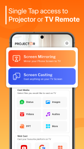 اسکرین شات 2 برنامه Projector - HD Video Mirroring