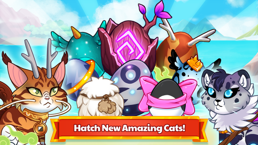 اسکرین شات 2 بازی Castle Cats - Idle Hero RPG