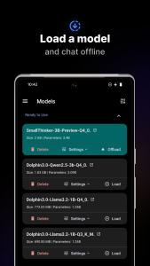 اسکرین شات 3 برنامه PocketPal AI