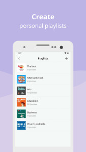 اسکرین شات 5 برنامه Podcast Player App - Podbean