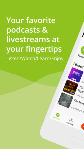 اسکرین شات 1 برنامه Podcast Player App - Podbean