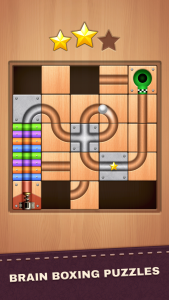 اسکرین شات 2 بازی Unblock Ball - Block Puzzle Ga