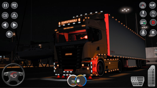 اسکرین شات 2 بازی City Euro Truck Simulator 3d