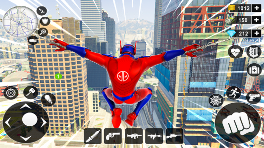 اسکرین شات 8 برنامه Spider Rope Hero Spider Games