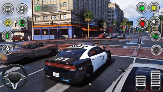 اسکرین شات 4 بازی Police Car simulator Cop Games
