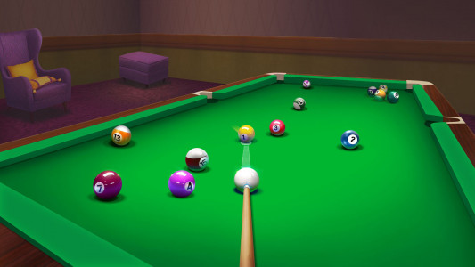 اسکرین شات 4 بازی 8 Pool Night:Classic Billiards