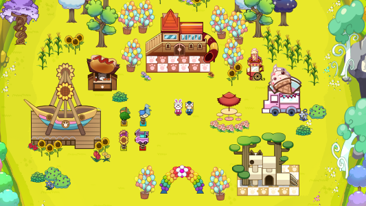اسکرین شات 8 بازی Cat Forest - Healing Camp