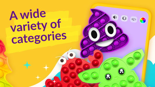 اسکرین شات 2 بازی Pop It - 3d Antistress Games