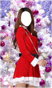 اسکرین شات 3 برنامه Christmas Women Santa Dress