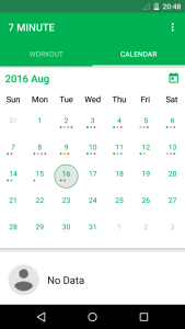 اسکرین شات 3 برنامه 7 Minute Workout