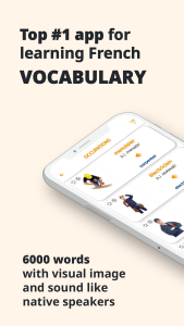 اسکرین شات 1 برنامه French Vocabulary