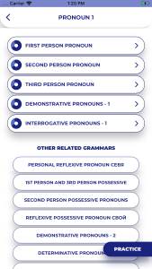 اسکرین شات 2 برنامه Russian GrammarーLessons・Tests