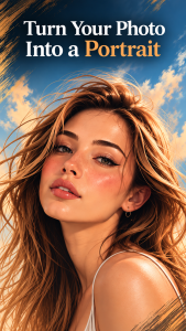 اسکرین شات 1 برنامه PortraitAI: AI Photo Portrait