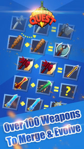 اسکرین شات 1 بازی Merge Quest