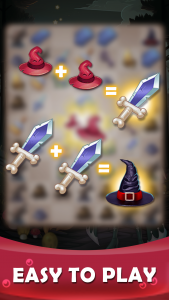 اسکرین شات 5 بازی Spookyville - Merge Game