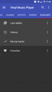 اسکرین شات 5 برنامه Vinyl Music Player