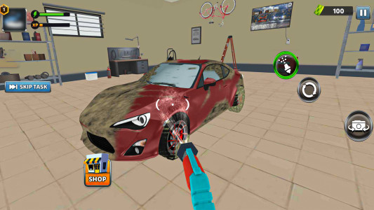 اسکرین شات 3 بازی Power Gun - Washing Simulator