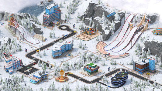 اسکرین شات 1 بازی Ski Jump Mania 3