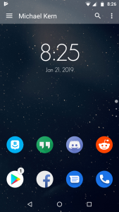 اسکرین شات 1 برنامه Lucid Launcher Demo