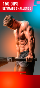 اسکرین شات 1 برنامه 150 Dips Workout: Strong Arms