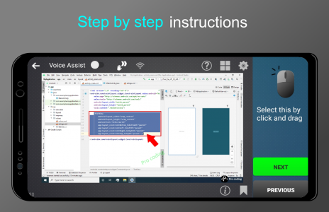 اسکرین شات 4 برنامه Pro coding