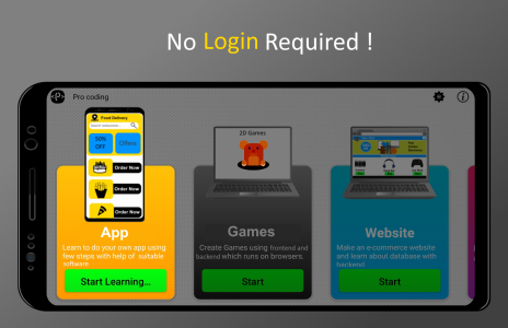 اسکرین شات 1 برنامه Pro coding