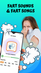 اسکرین شات 4 برنامه Prank Sounds - Hair Cut & Fart