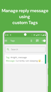 اسکرین شات 6 برنامه Auto Respond ALL social media