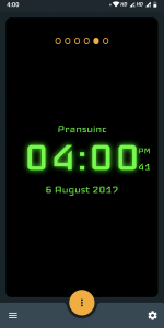 اسکرین شات 5 برنامه Digital Clock