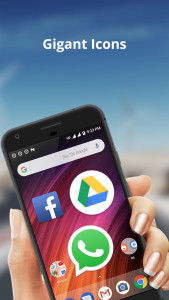 اسکرین شات 2 برنامه Gigant Icons - Big Icons