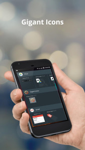 اسکرین شات 1 برنامه Gigant Icons - Big Icons