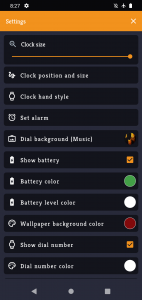 اسکرین شات 4 برنامه Music Clock Live Wallpaper