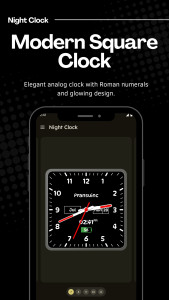 اسکرین شات 3 برنامه Night Clock
