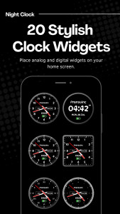 اسکرین شات 5 برنامه Night Clock