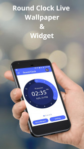 اسکرین شات 1 برنامه Round Clock