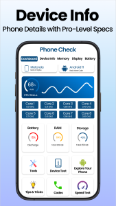 اسکرین شات 2 برنامه Device Info: Hardware & WiFi