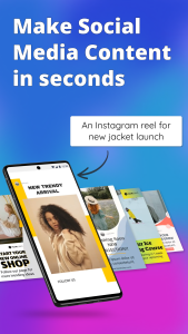 اسکرین شات 7 برنامه AI Social Post, Reel Maker