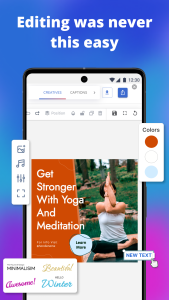 اسکرین شات 4 برنامه AI Social Post, Reel Maker