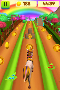 اسکرین شات 3 بازی Unicorn Run Pony Running Games