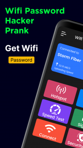 اسکرین شات 1 برنامه WiFi Password Hacker Prank