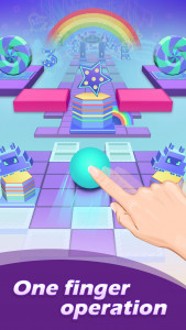 اسکرین شات 3 بازی Rolling Sky