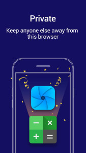 اسکرین شات 1 برنامه Private Browser-Privacy Vault