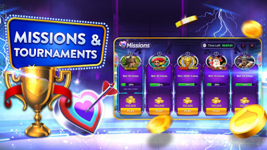 اسکرین شات 5 بازی Slots: Heart of Vegas™ – Free Casino Slots Games