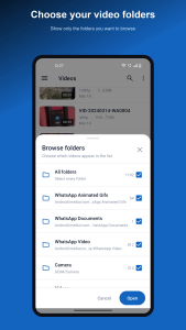 اسکرین شات 3 برنامه Slow Motion Frame Video Player