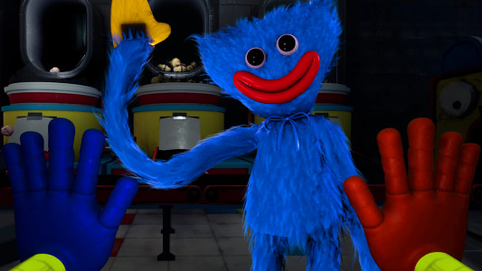 اسکرین شات 2 بازی Huggy Escape Playtime